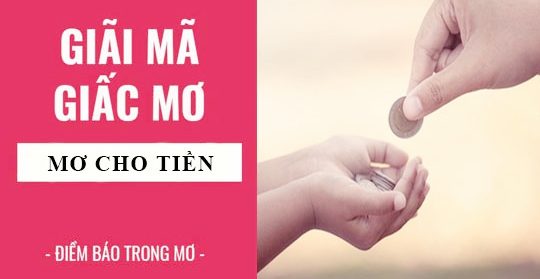 mơ được cho tiền